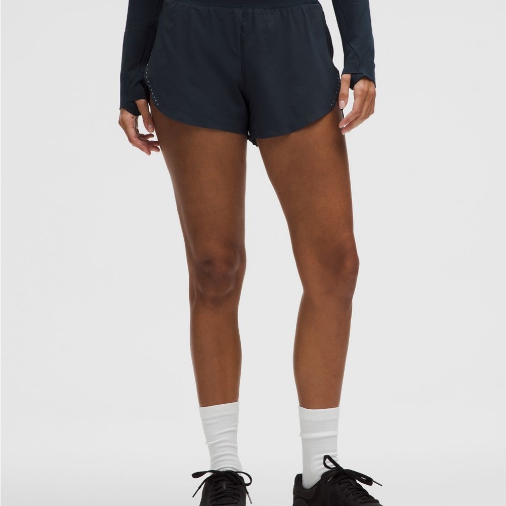 Lululemon Athletica Fast and Free High-Rise Classic-Fit Split Short 3”